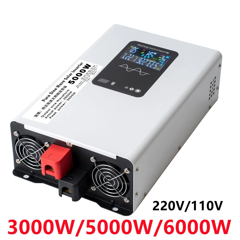 Pure Sine Wave Inverter 5000W 48V 220V - Falownik Inwerter Czysta Sinusoida 3000W 5000W
