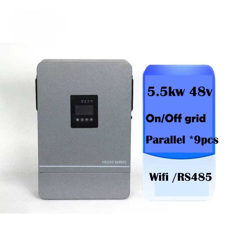 Hybrid Solar Inverter 5.5Kw Mppt 48V - Najlepszy inwerter solarny hybrydowy MPPT 3.6kW