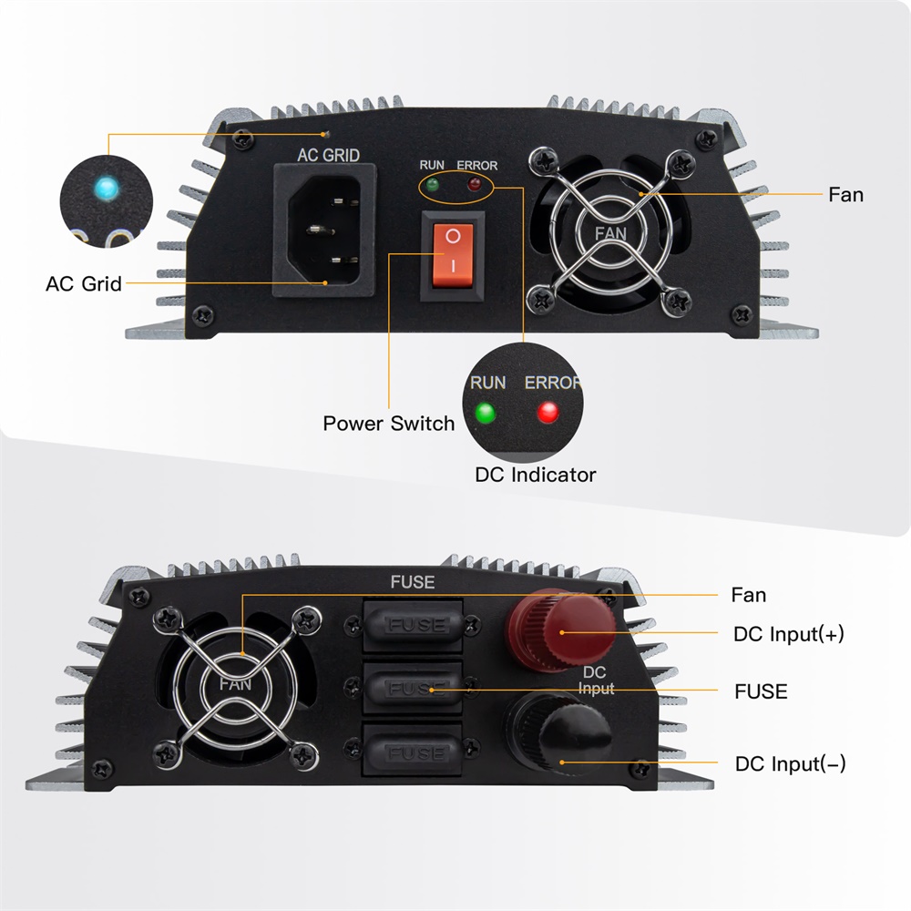 1000-1400W Micro inwerter sola – Micro Inverter 1400W Solar Grid Tie recenzja i cena