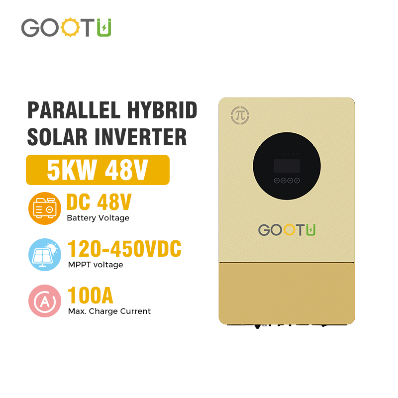 Gootu Nowy 48V Hybrydowy Inwer – Parallel Solar Inverter 48V 5000W Mppt recenzja i cena