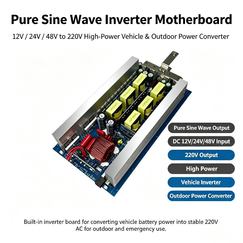 Płyta główna do falownika o cz – Pure Sine Wave Inverter Board 24V 48V recenzja i cena