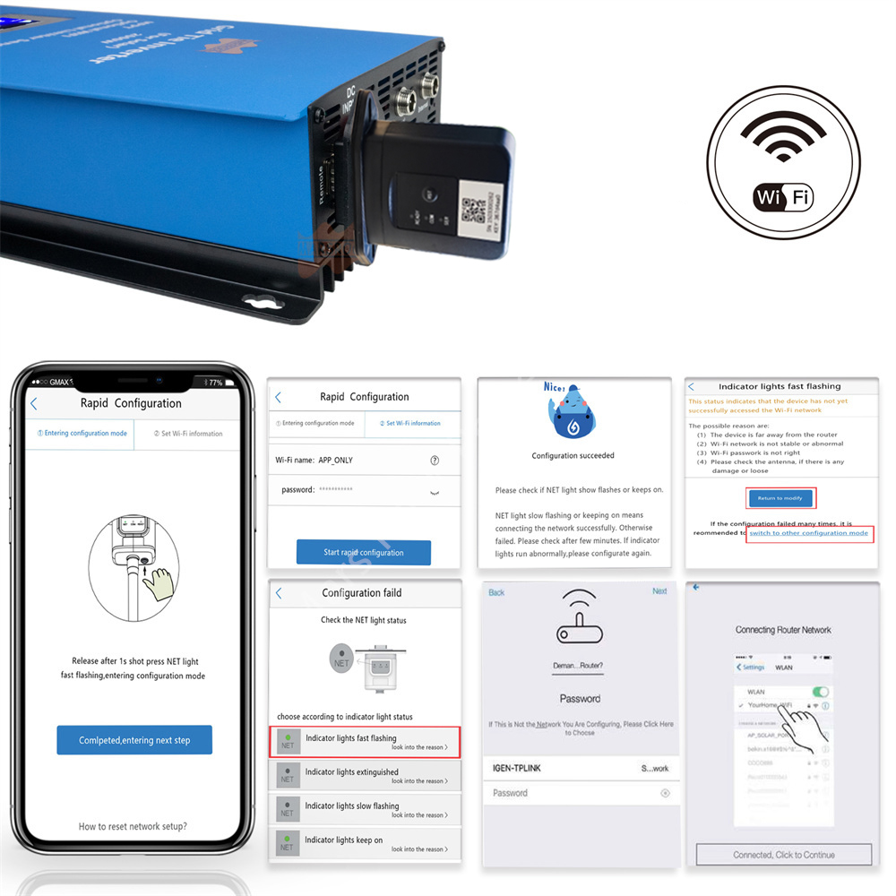 1000W 2000W wiatr MPPT na inwe – Grid Tie Inverter Limiter 2000W recenzja i cena